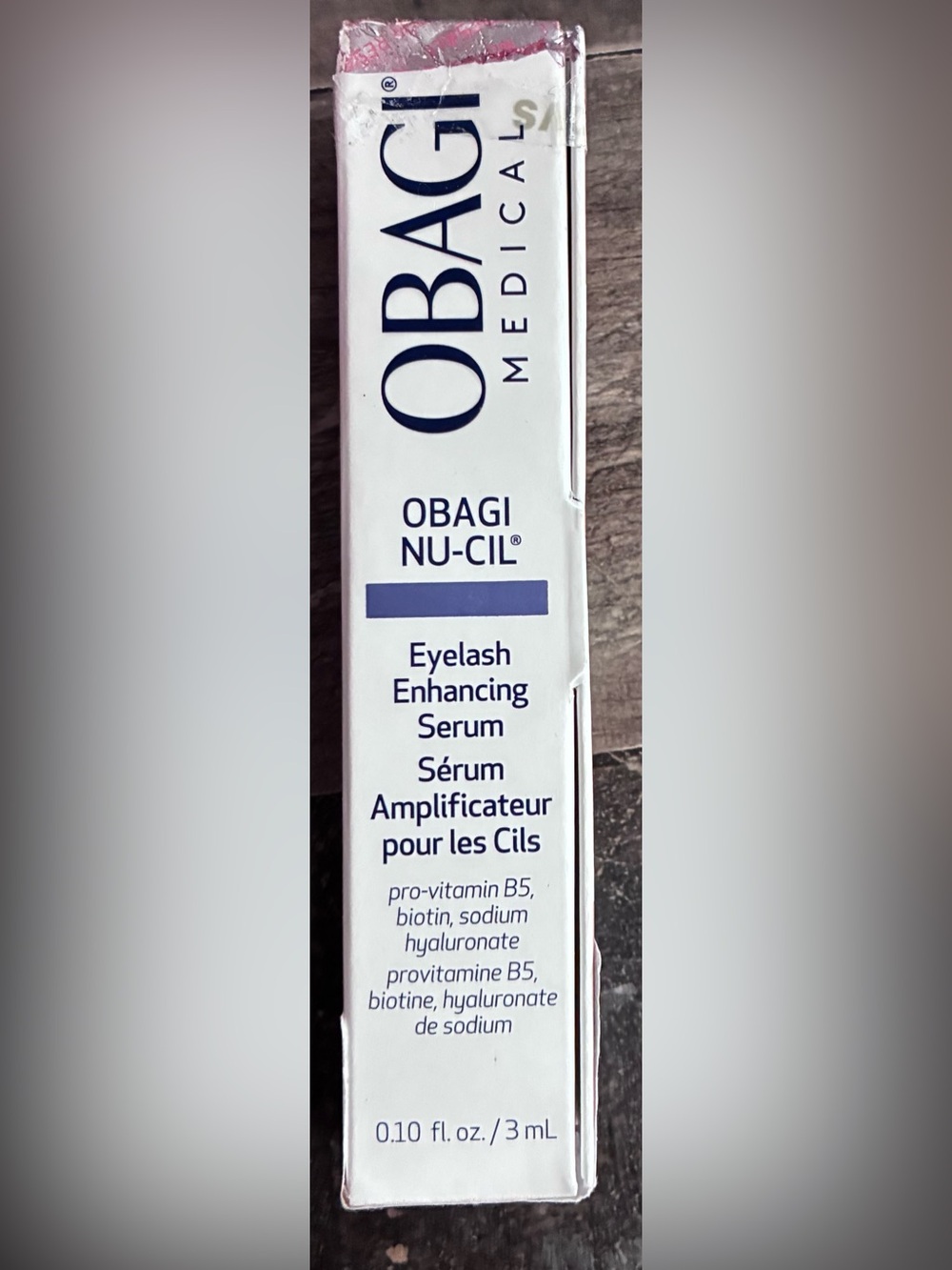 Obagi Nu-Cil Eyelash Enhancing Serum 3mL New Sealed